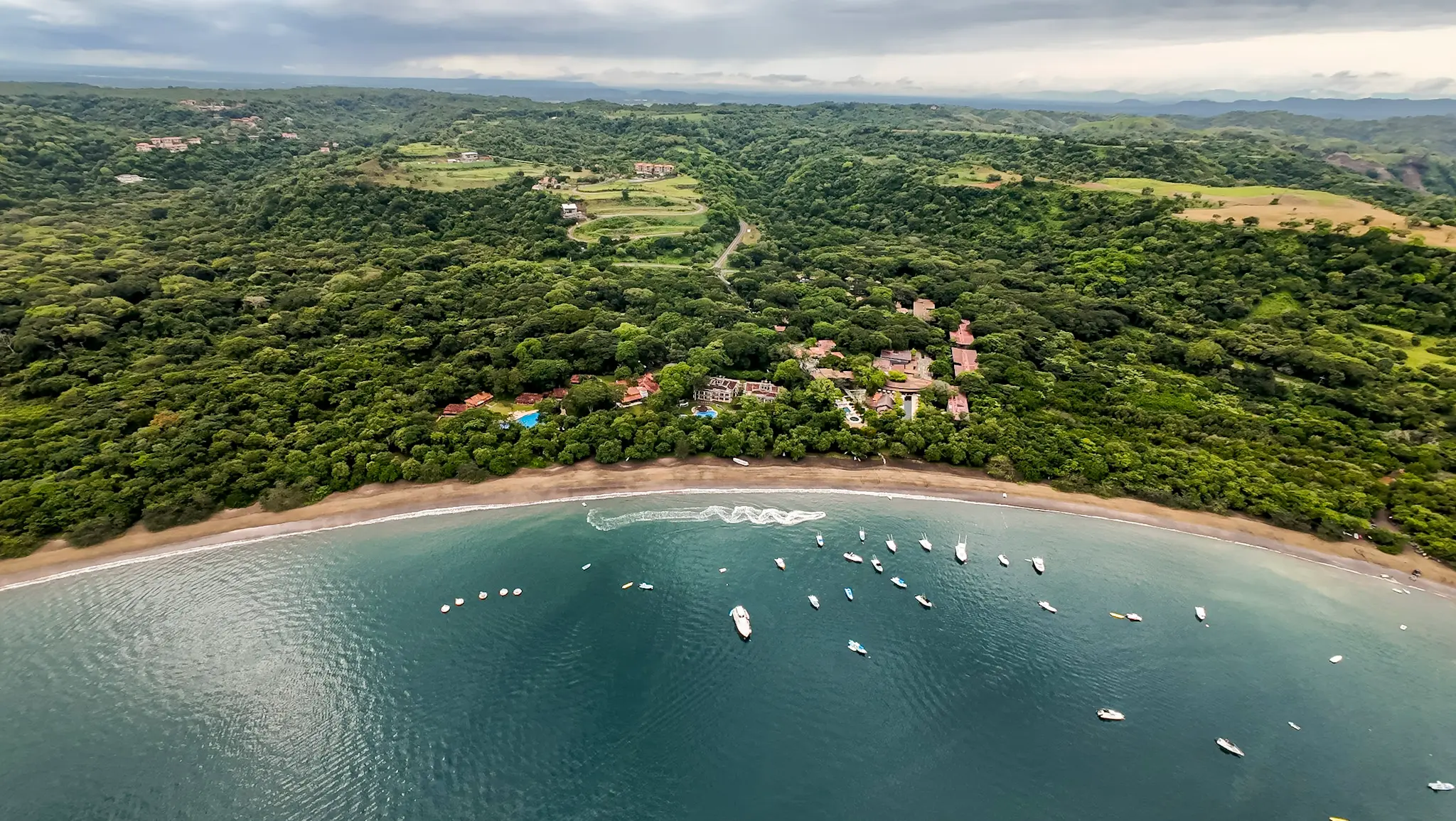 River meeting the ocean beach